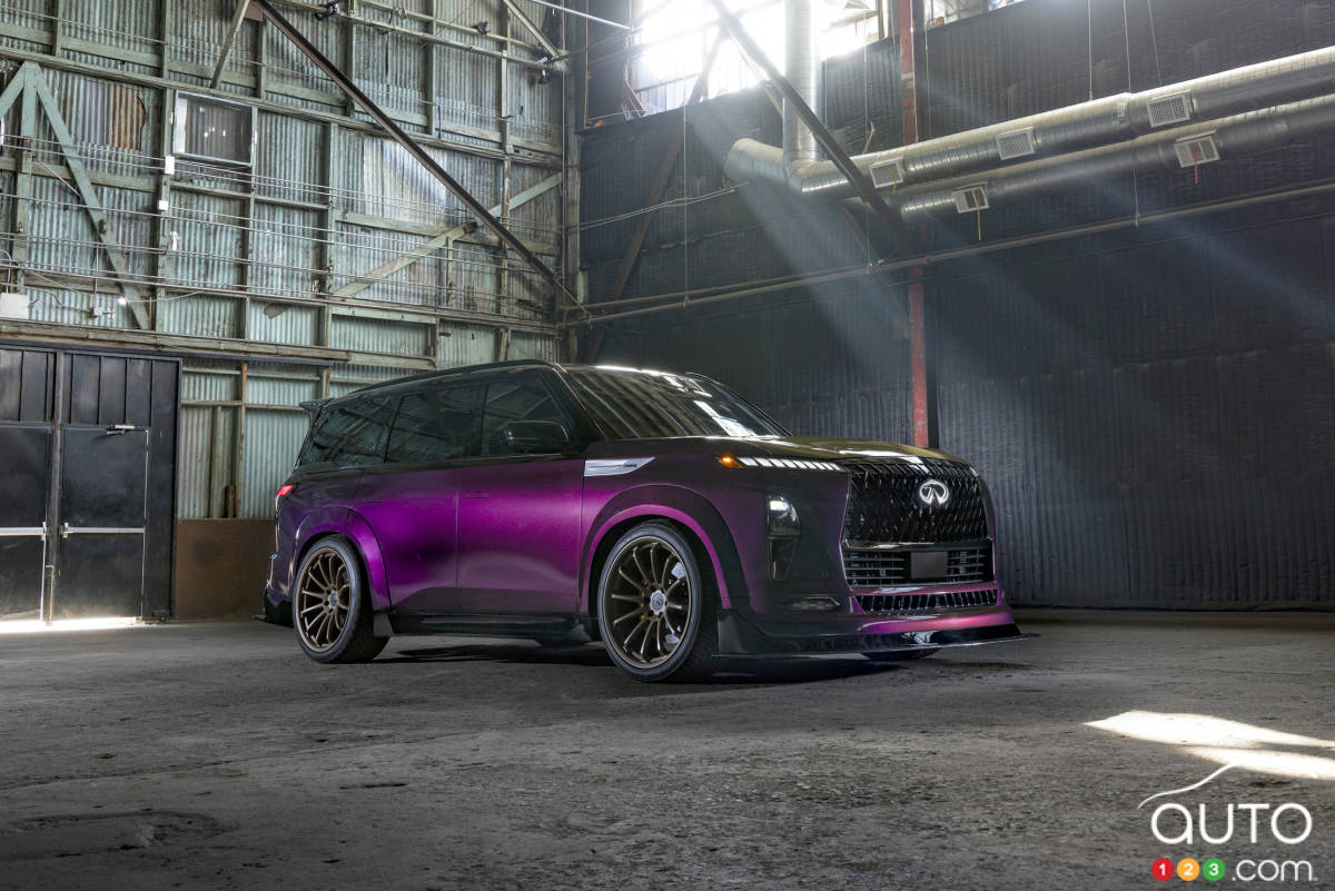 GT-R-inspired Infiniti QX80 R-Spec debuts at SEMA