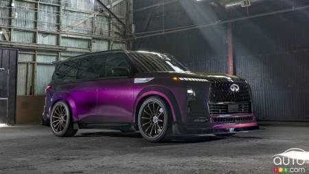 GT-R-inspired Infiniti QX80 R-Spec debuts at SEMA