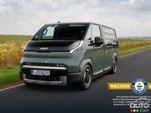 Kia PV5 : le fourgon électrique fracasse un record d’autonomie