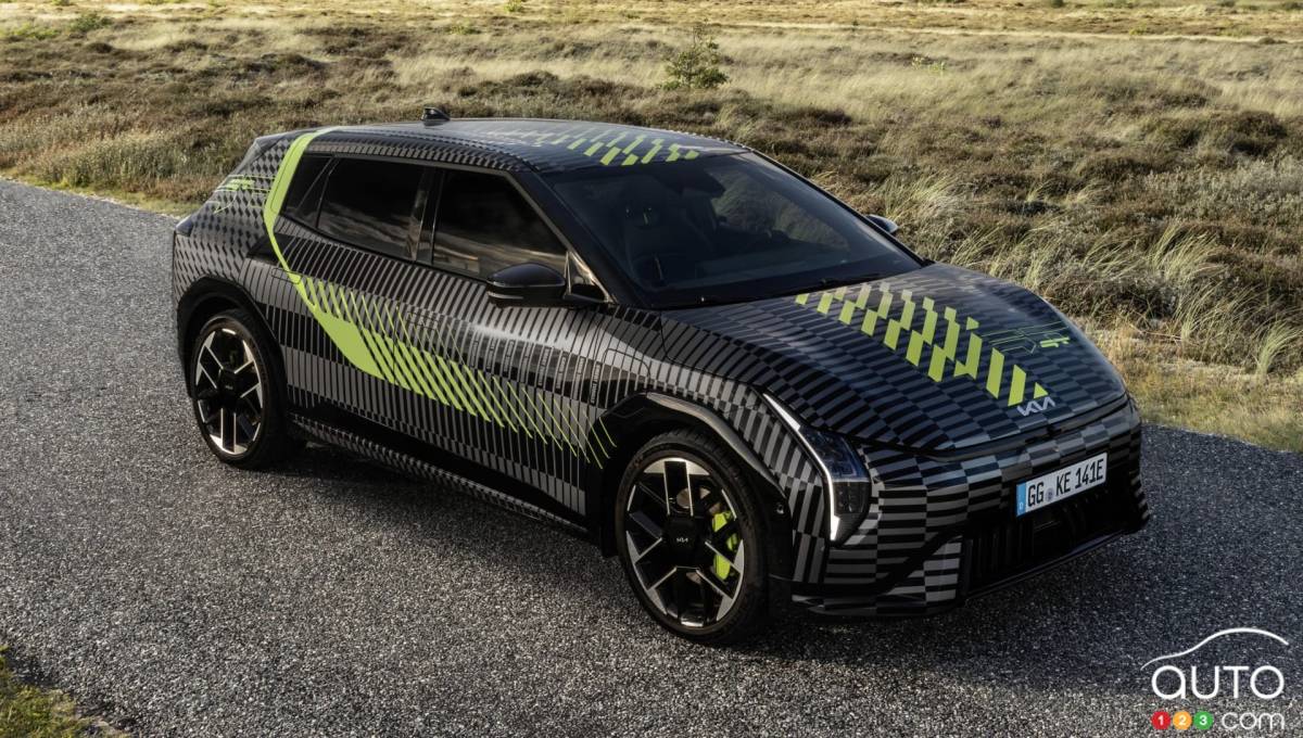 Kia donne un premier aperçu de la version GT de l’EV4