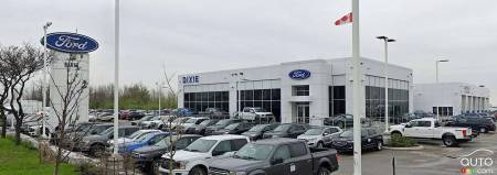 Les ventes automobiles canadiennes reculent de 1,8 % en octobre