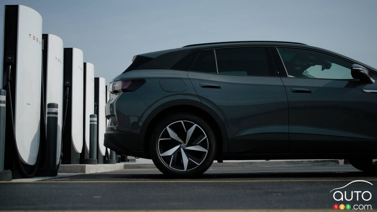 Volkswagen EV Owners Gain Access to Tesla Superchargers