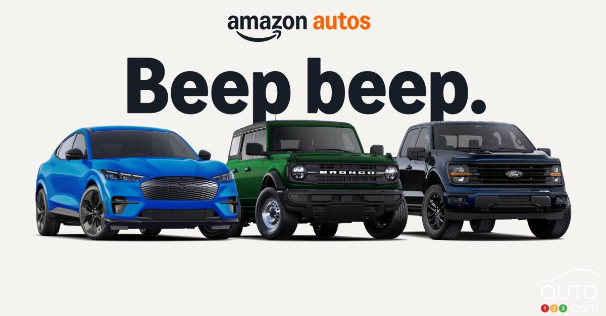 Ford vend maintenant des véhicules d’occasion sur Amazon aux États-Unis