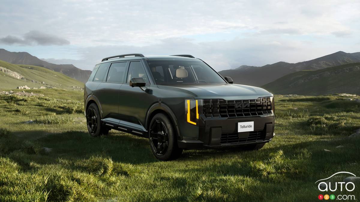Los Angeles 2025: 2027 Kia Telluride Turns to Hybrid Power