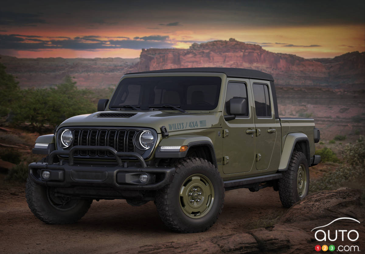 Jeep Gladiator 2026 : hommage à l’héritage militaire de la marque avec la Willys ’41