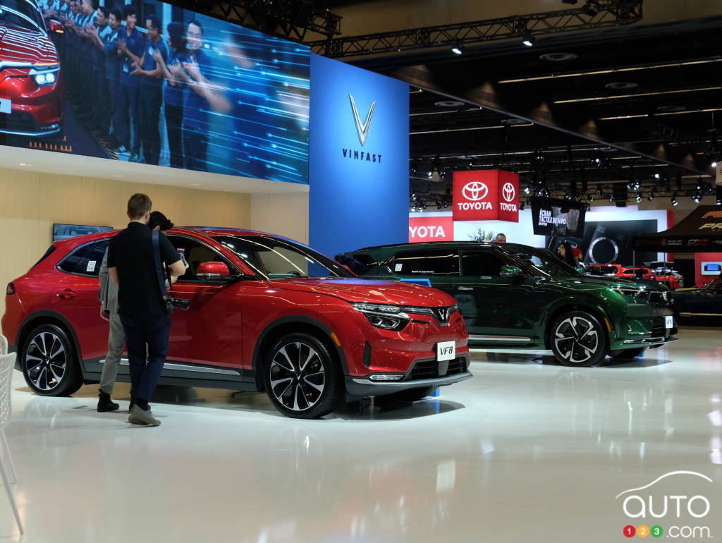 Au Salon de l'auto de Montréal, 2023