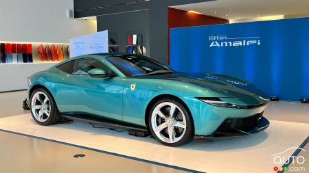Ferrari Amalfi Presented in Quebec for First Time