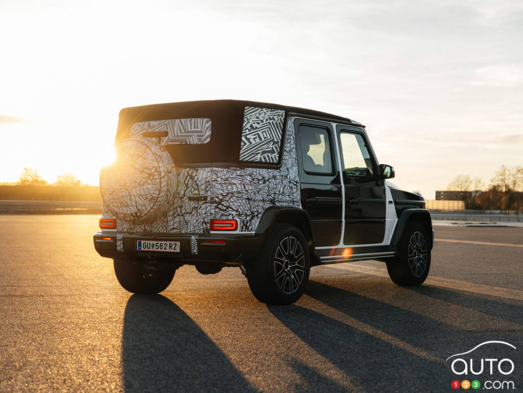 The upcoming new Mercedes-Benz G-Class Cabriolet