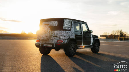 Mercedes-Benz Preparing G-Class Convertible for 2026