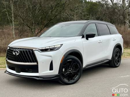 Essai routier Infiniti QX60 2026: la poisse le pourchasse