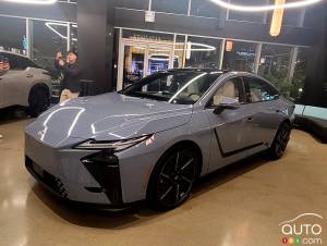 Lexus nous fait découvrir sa berline électrique ES