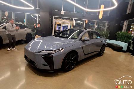 Lexus nous fait découvrir sa berline électrique ES