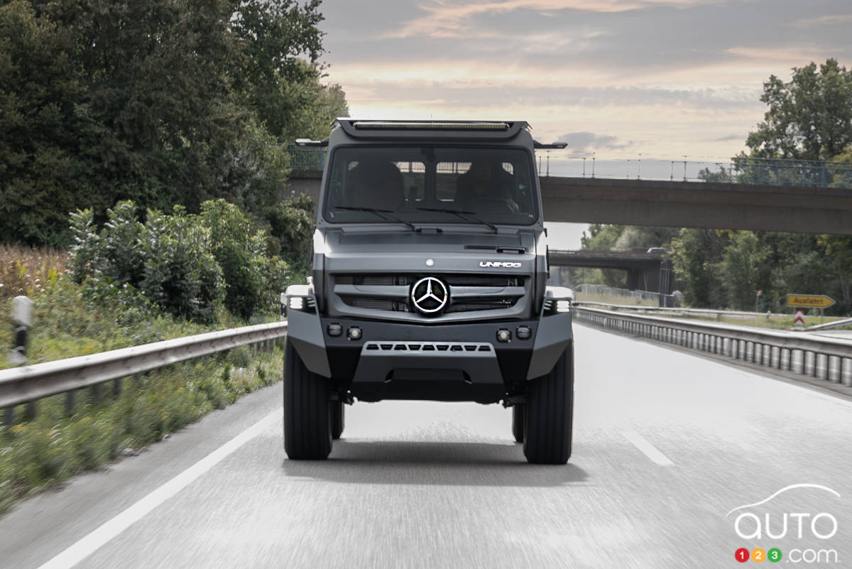 Quand le Mercedes-Benz Unimog se met au grand luxe