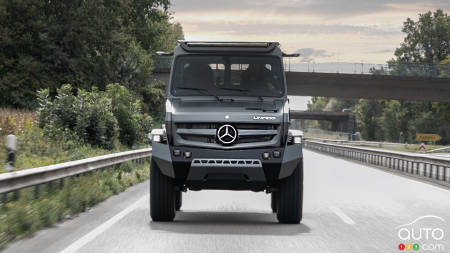 Mercedes-Benz Takes Its Unimog Ultra High-End