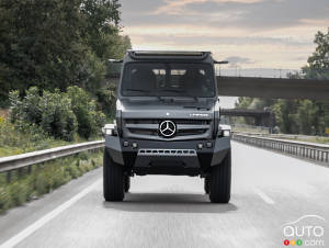 Quand le Mercedes-Benz Unimog se met au grand luxe