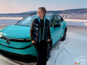 Nissan lance une offensive publicitaire 100 % québécoise pour le LEAF avec Karine Vanasse