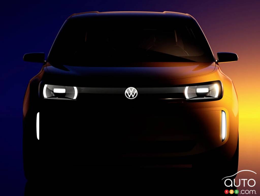 Image of a future small EV planned by Volkswagen