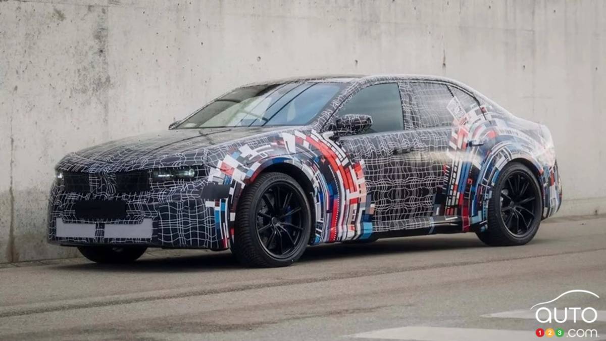 Prototype de la future BMW M3 électrique