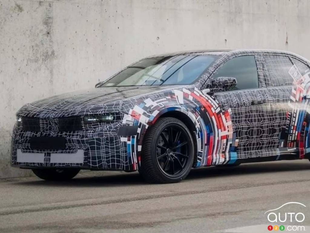 Prototype of the future electric BMW M3