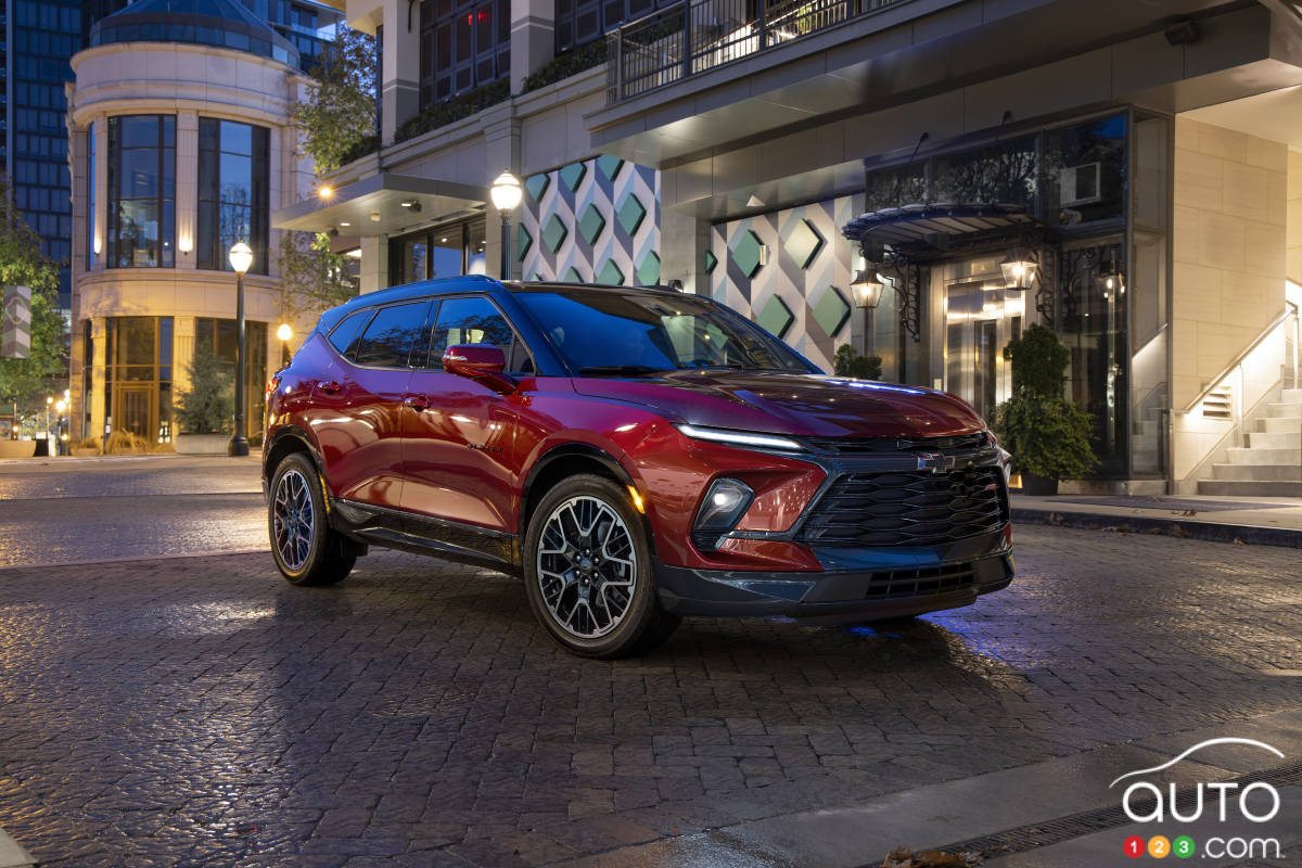 Le Chevrolet Blazer RS