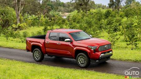 Toyota rappelle plus de 110 000 camionnettes Tacoma en raison d’une fuite du liquide de frein