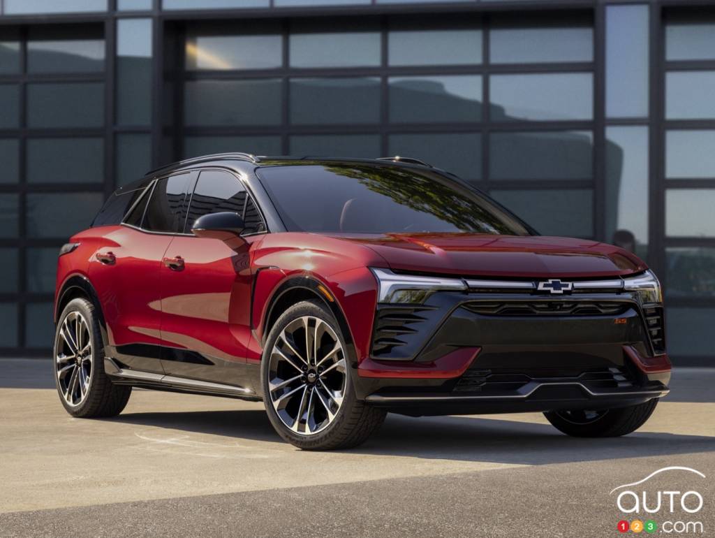 Le Chevrolet Blazer EV SS