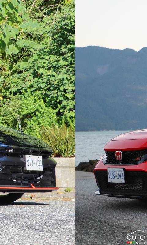 Comparison: Hyundai Elantra N vs Honda Civic Type R