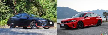 Comparaison : Hyundai Elantra N vs Honda Civic Type R