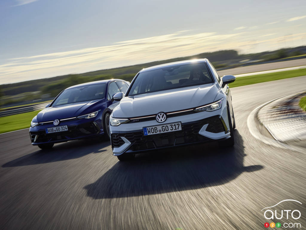 Les Volkswagen Golf R et GTI 2025