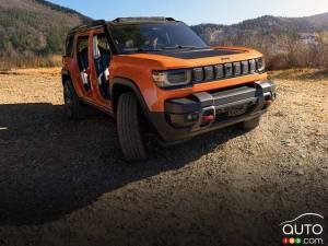 Nouvelles images du Jeep Recon EV 2026