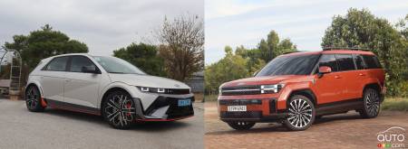 Hyundai rafle deux prix de véhicules de l’année de l’AJAC