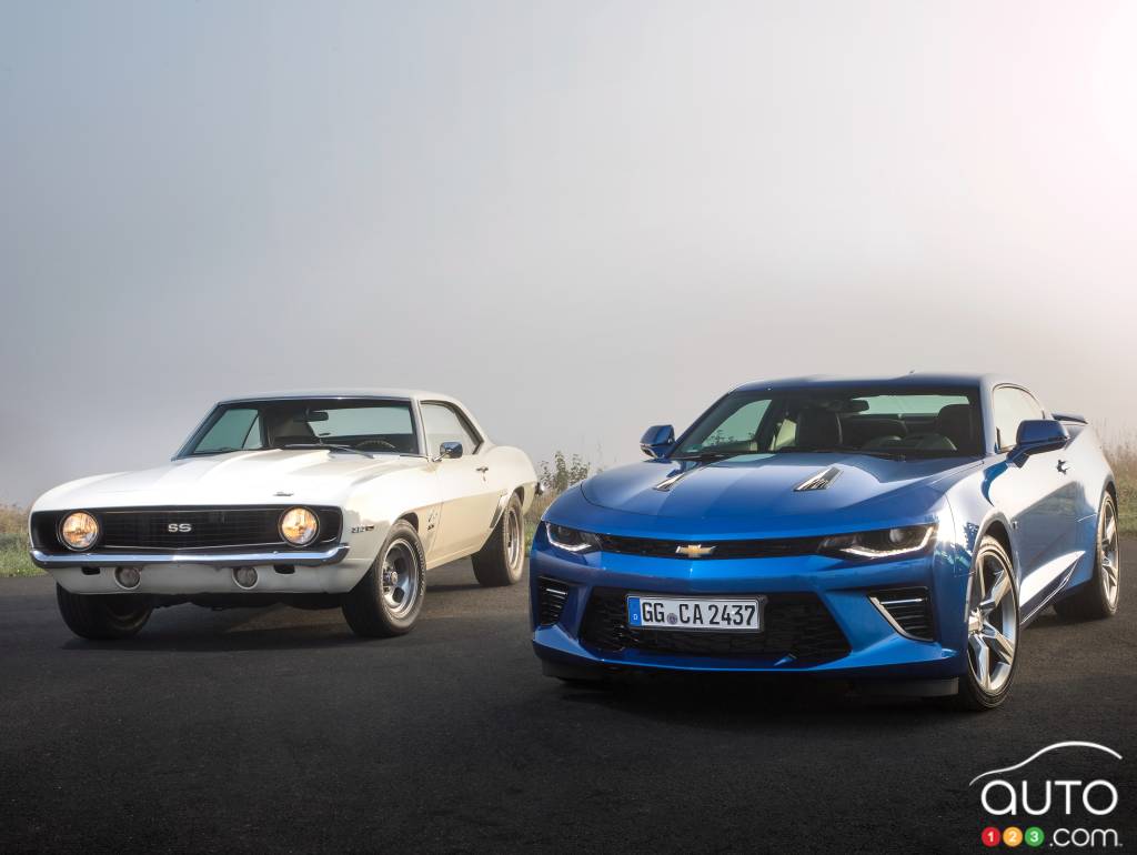 Les Chevrolet Camaro 1967 et 2023