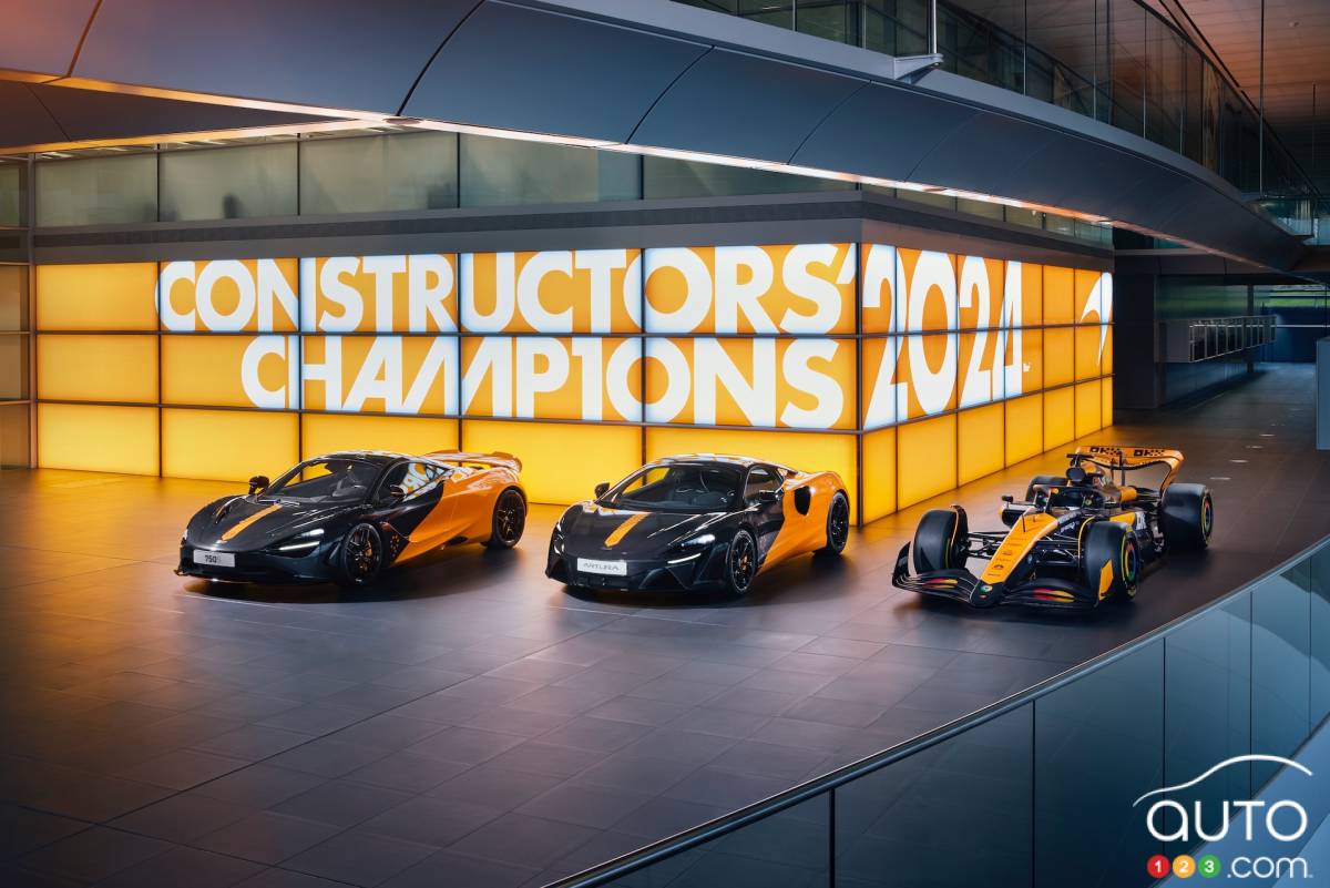 McLaren Celebrates ‘24 F1 Title with Artura, 750S Special Editions
