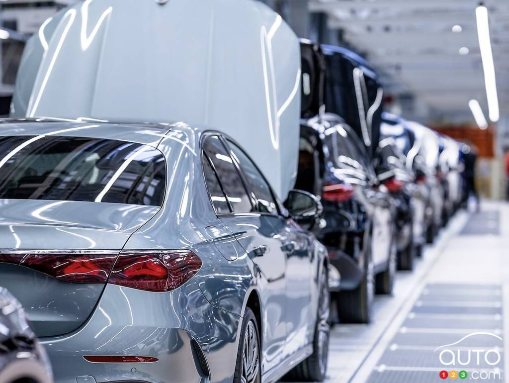 In Mercedes-Benz' Singelfingen plant in Germany