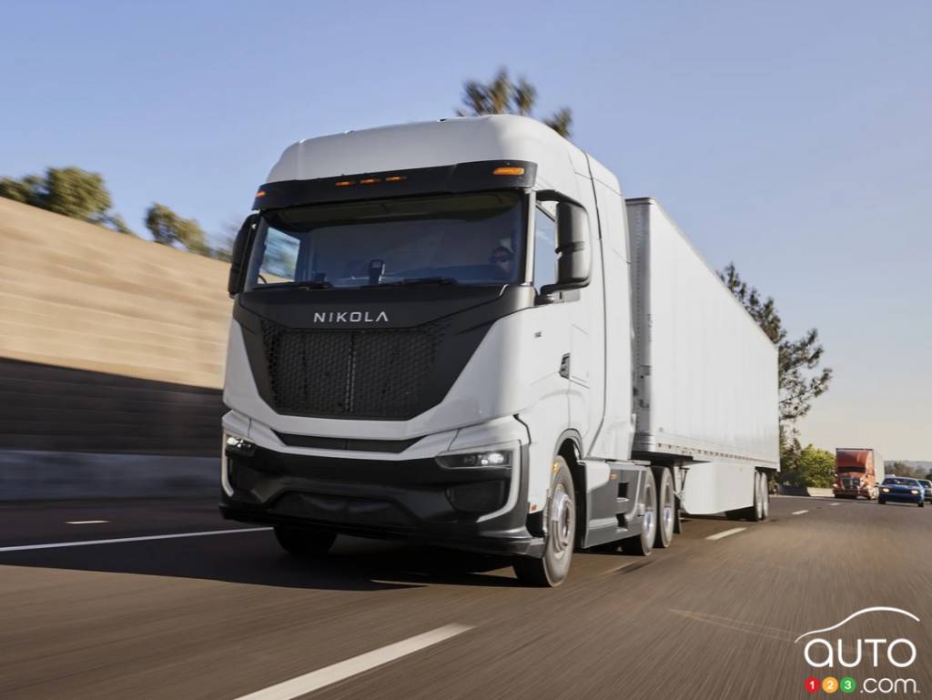 Un camion électrique de Nikola