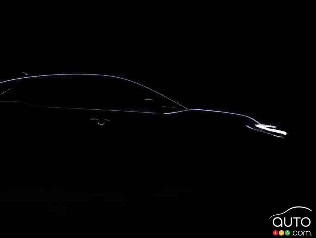Image du prochain modèle électrique de Toyota