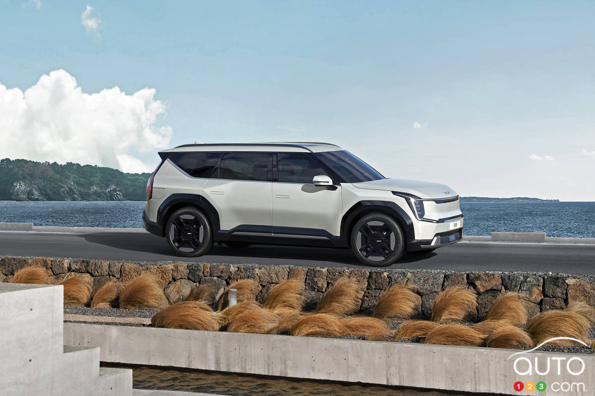 Un défaut de soudure entraîne un rappel de plus de 300 Kia EV9
