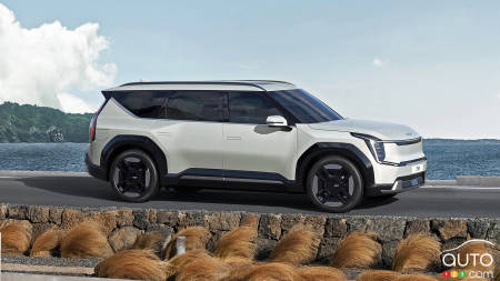 Un défaut de soudure entraîne un rappel de plus de 300 Kia EV9