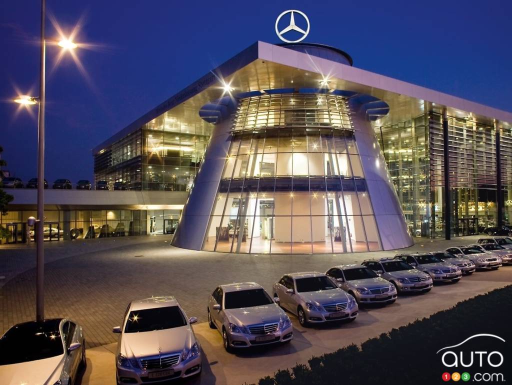 Mercedes-Benz HQ in Stuttgart, Germany