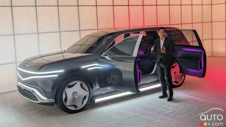 Genesis GV90 to Keep Concept’s Suicide Doors