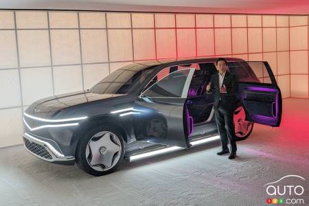 Des portes-suicide pour le prochain Genesis GV90