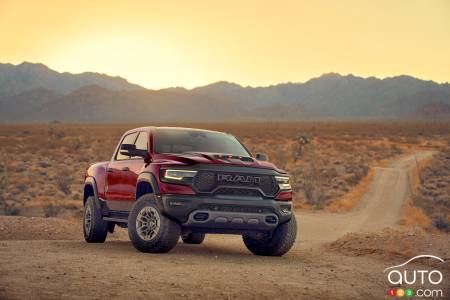 Le Ram 1500 TRX serait de retour avec un V8 en 2026