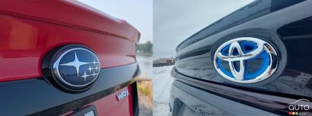 Subaru et Toyota préparent des VUS électriques compacts pour 2026