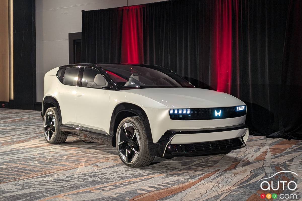 Honda Brings 0 SUV to Canada for Show and Tell