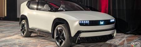 Honda Brings 0 SUV to Canada for Show and Tell