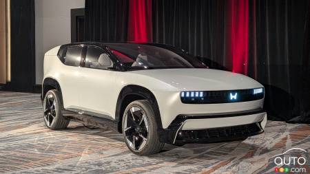 Honda Brings 0 SUV to Canada for Show and Tell