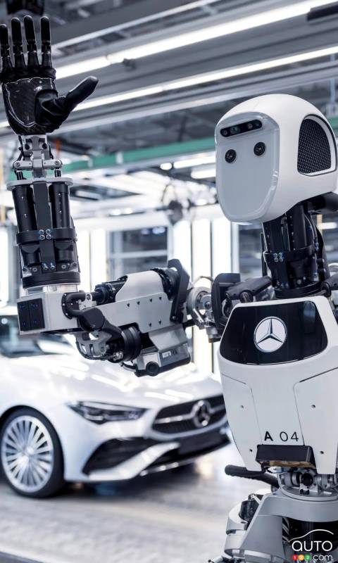 Mercedes-Benz Wants Humanoid Robots on Assembly Lines by 2030