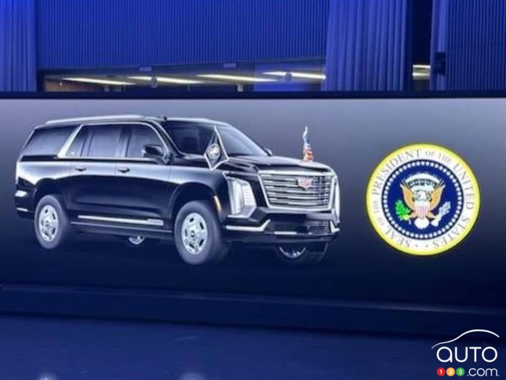 The future armoured Cadillac Escalade for use by the U.S. Secret Service?