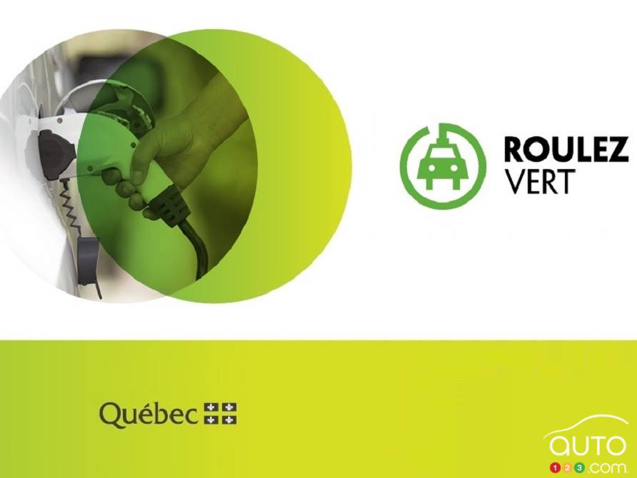 Quebec's Roulez vert EV incentives program is back in service April 1st - no joke.