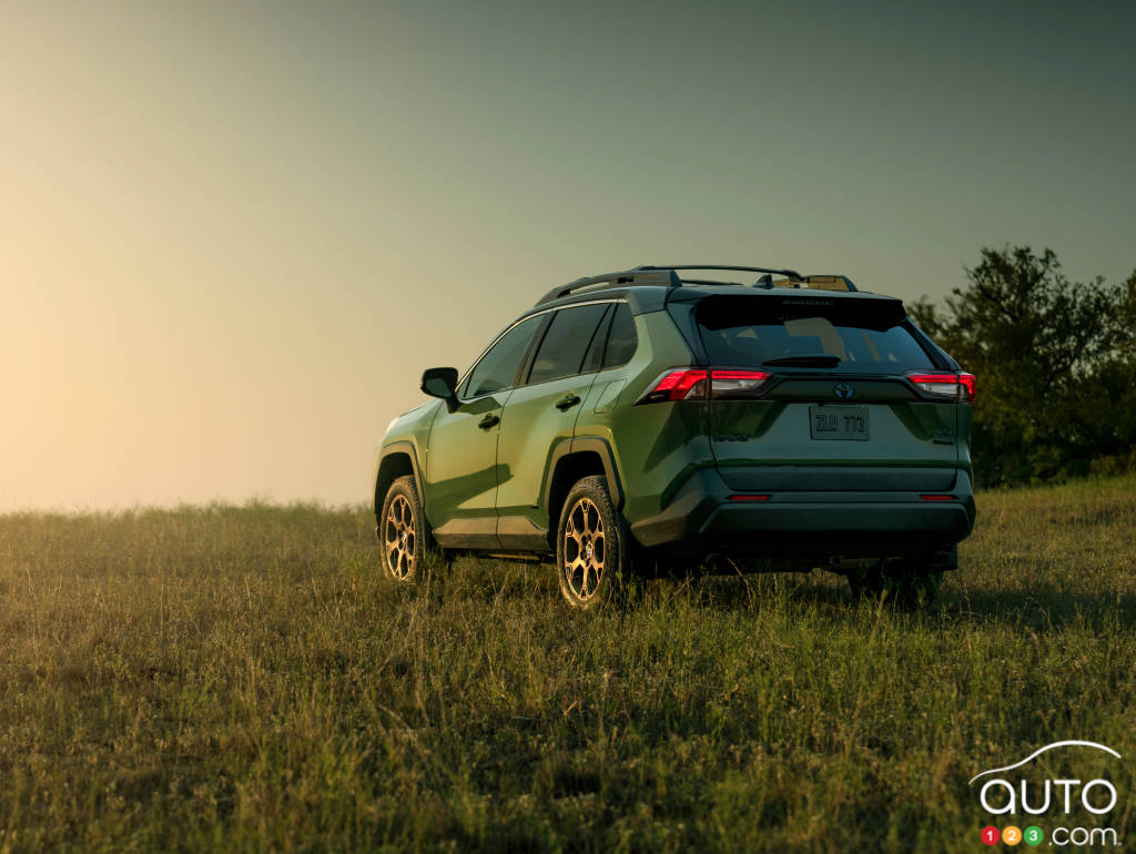 A Toyota RAV4 Woodland